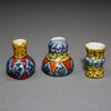 Gabriel Fourmaintraux  , porcelain vase of Desvres  , Puppenstuben zubehor 
