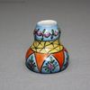 Antique dolls house French porcelain , porcelain vase of Desvres , antike miniatur porzellan  