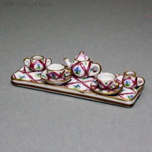 Sophisticated Tiny Tea Service for Mignonettes