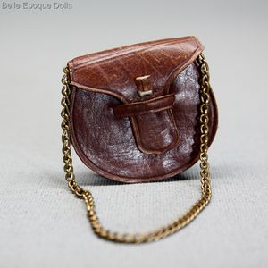 Leather Shoulder Bag for your Fashion Doll or Mignonette