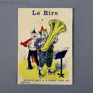Humoristic French Newspaper for Your Fashion Doll - LE RIRE - Circa 1905