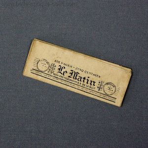 Antique French Newspaper for Your French Doll - LE MATIN circa 1905