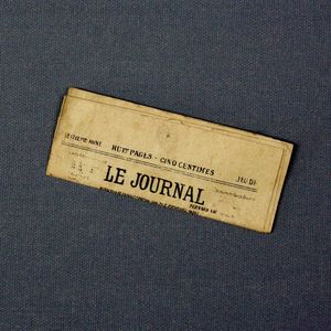 Antique French Newspaper for Your French Doll - LE JOURNAL v2 circa 1905