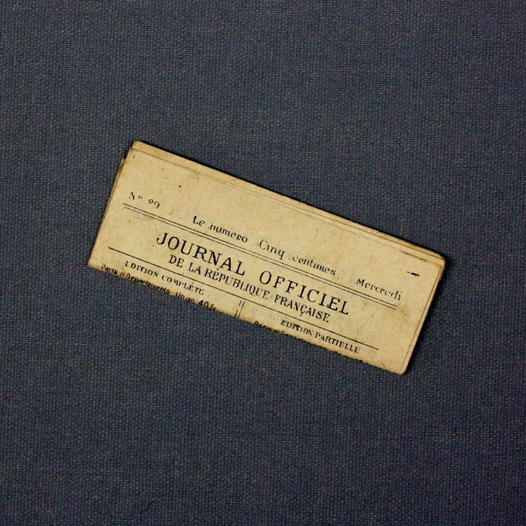 Antique Dollhouse miniature newspaper , Antique miniature newspaper