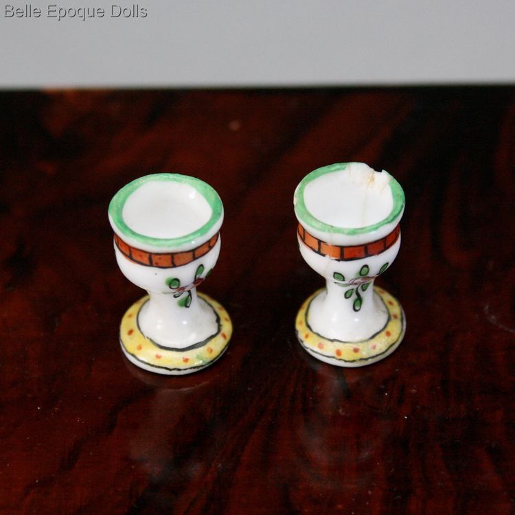 Puppenstuben zubehor , Antique Dollhouse miniature egg cup fourmaintraux , Puppenstuben zubehor