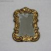 Antique Dollhouse wall mirror , Antique dolls house mirror frame , Puppenstuben zubehor 