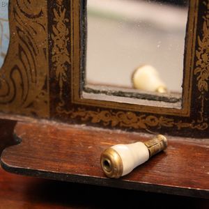 Rare Antique Miniature Monocle Opera Glasses - Mother of Pearl Stanhope