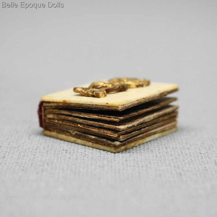 Puppenstuben zubehor buch , Antique Dollhouse miniature book with engravings , Puppenstuben zubehor buch