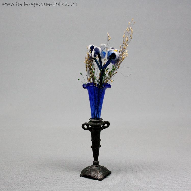 Antique Dollhouse miniature accessory vase , Puppenstuben zubehor