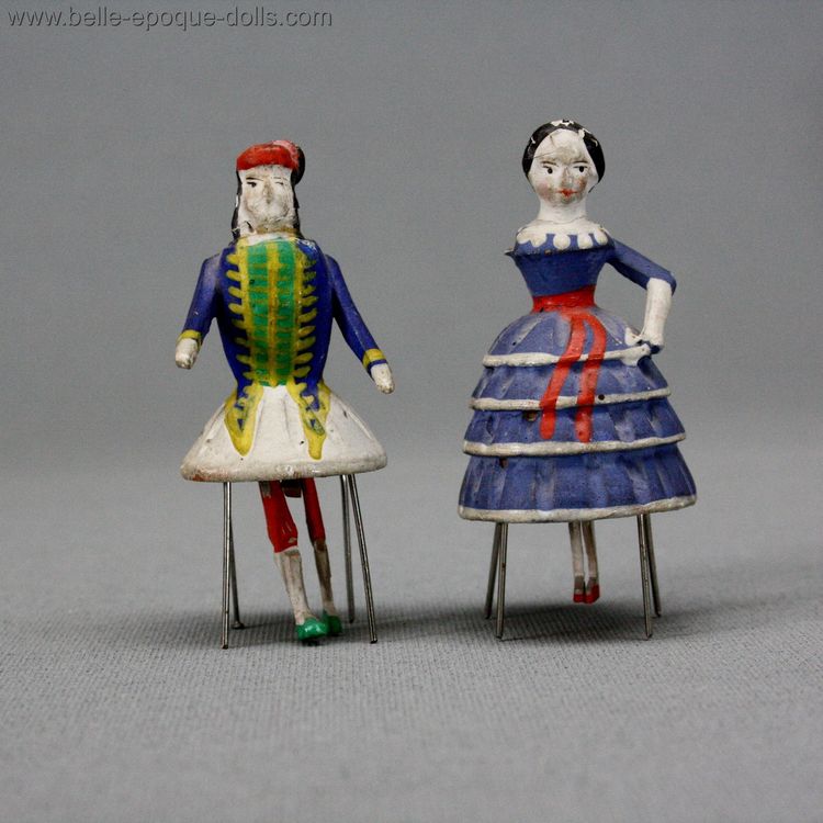 Puppenstuben zubehor , Erzgebirge Dancing Dolls , Puppenstuben zubehor