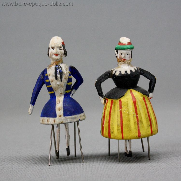 Erzgebirge Dancing Dolls , Erzgebirge Bristle Dolls 