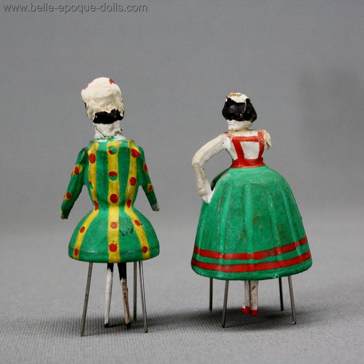 Puppenstuben zubehor , Erzgebirge Dancing Dolls , Puppenstuben zubehor