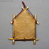 Antique Dollhouse miniature Erhard Sohne , Antique dolls house ormolu mirror , Puppenstuben zubehor spiegel erhard sohne 