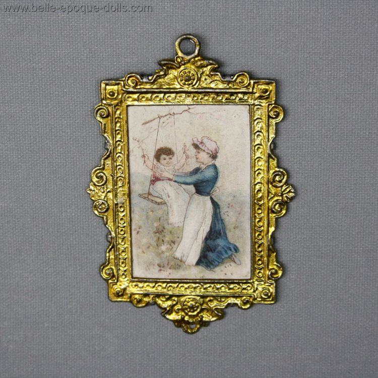 Antique dolls house frame  , Puppenstuben zubehor