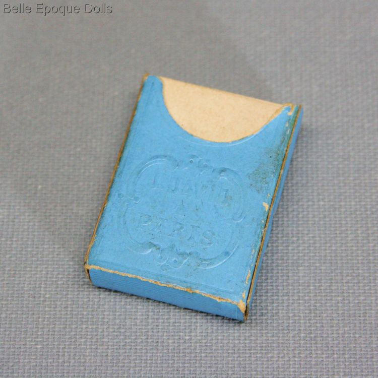 Antique Dollhouse miniature cards game , Puppenstuben zubehor spielkarten 