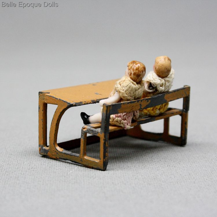 miniature french metal desk , antique desk metal carl horn