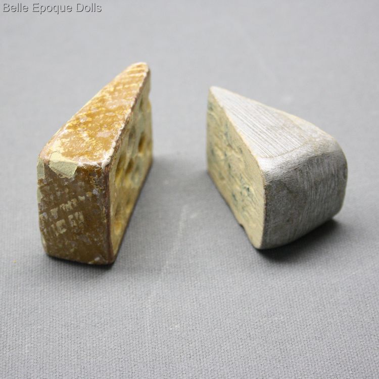 schaugerichten f�r puppenk�chen , tragacanth miniature for grocery store , tragant miniature antique food