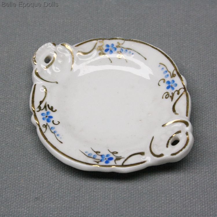 alte porzellan kuchen zubeh�r , Puppenstuben zubehor Porzellanteller