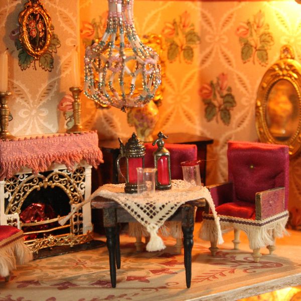 alte Puppenhauser Silber Fleming  , Antique Dollhouse Silber Fleming , alte Puppenhauser Silber Fleming 