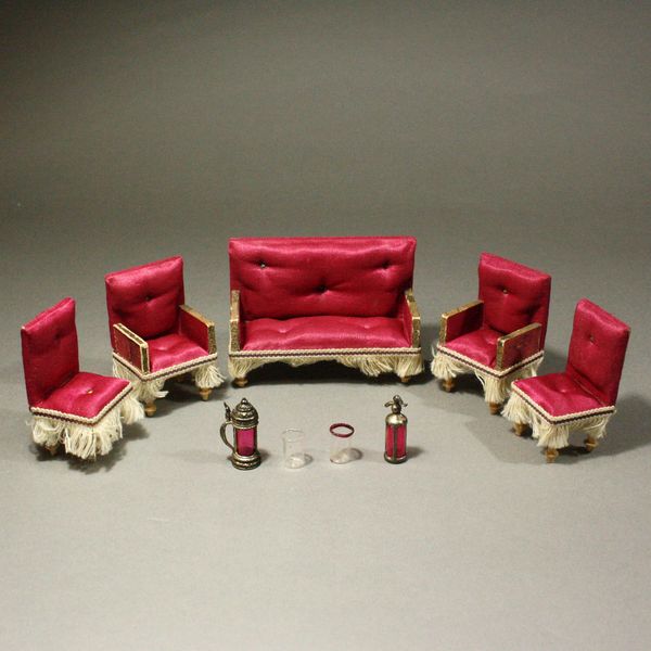 alte Puppenhauser Silber Fleming  , Antique Dollhouse Silber Fleming , alte Puppenhauser Silber Fleming 