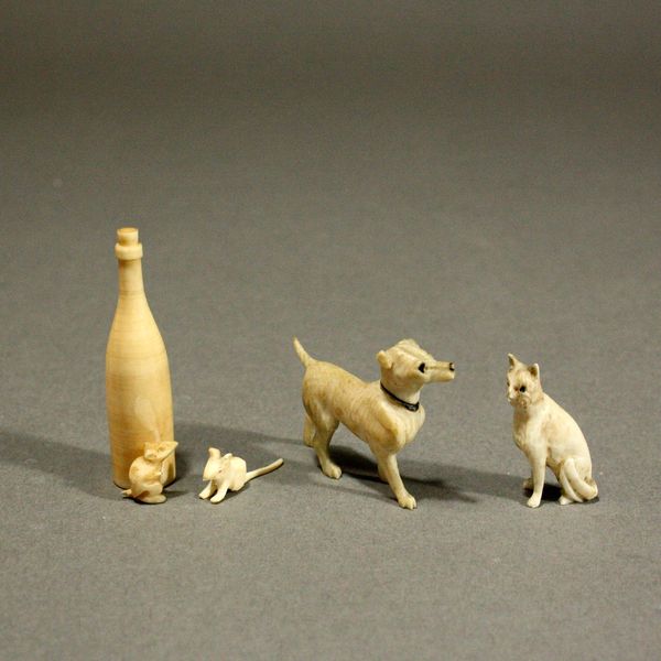 Antique Dollhouse Silber Fleming , alte Puppenhauser Silber Fleming 