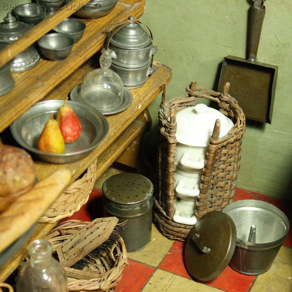Puppenstuben kchen utensilien kupfer, messing,  , Antique dollhouse cast iron stove , Puppenstuben kchen utensilien kupfer, messing, 