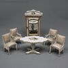 villard weill , Antique Dollhouse miniature deauville French dollhouse ,  