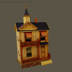  Puppenhauser antique wooden dollhouse gottschalk , dollhouse ,  Puppenhauser antique wooden dollhouse gottschalk 