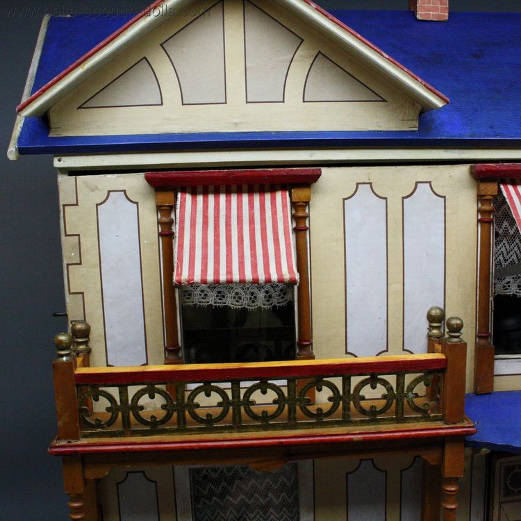 Antique French Dollhouse  , dollhouse
