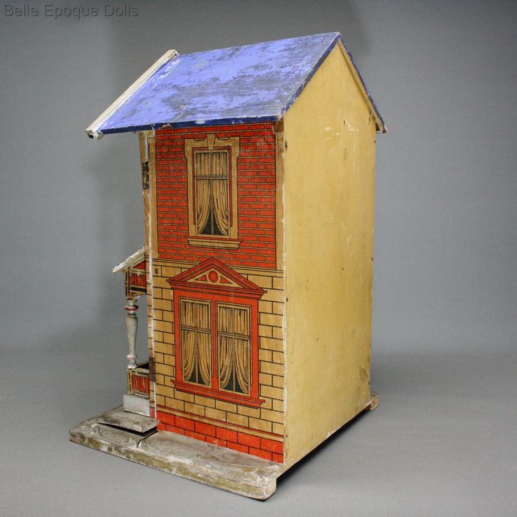 Puppenhauser alte gottschalk , Antique german dolls house 