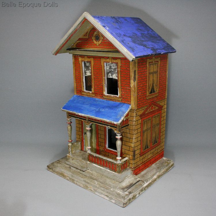Puppenhauser alte gottschalk , Antique miniature dollhouse gottschalk