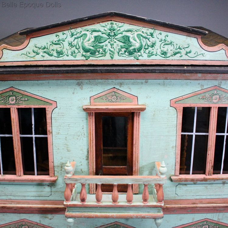 dolls house german dollhouse  , alte Puppenhaus christian Hacker Antique 