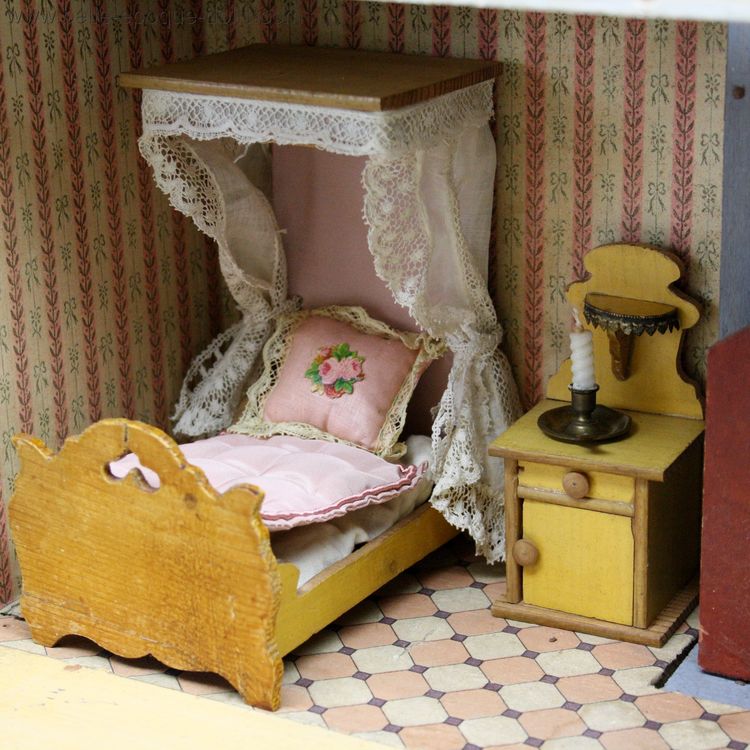 Villard Weill dollhouse , Antique dolls house Gottschalk , Antique Deauville Dollhouse 