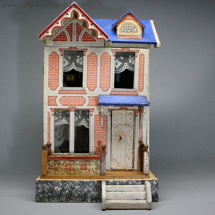 Villard Weill dollhouse , Antique Deauville Dollhouse  , Puppenhauser gottschalk