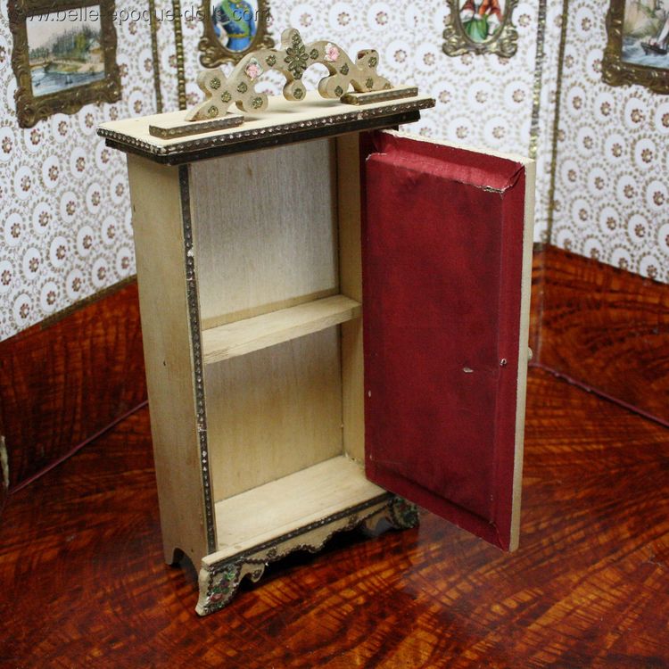  Franzsische Puppenstuben puppenhaus , Antique French Dollhouse miniature