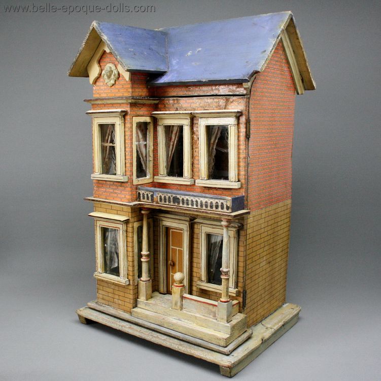 Antique Dollhouse miniature gottschalk , Antique german dolls house 