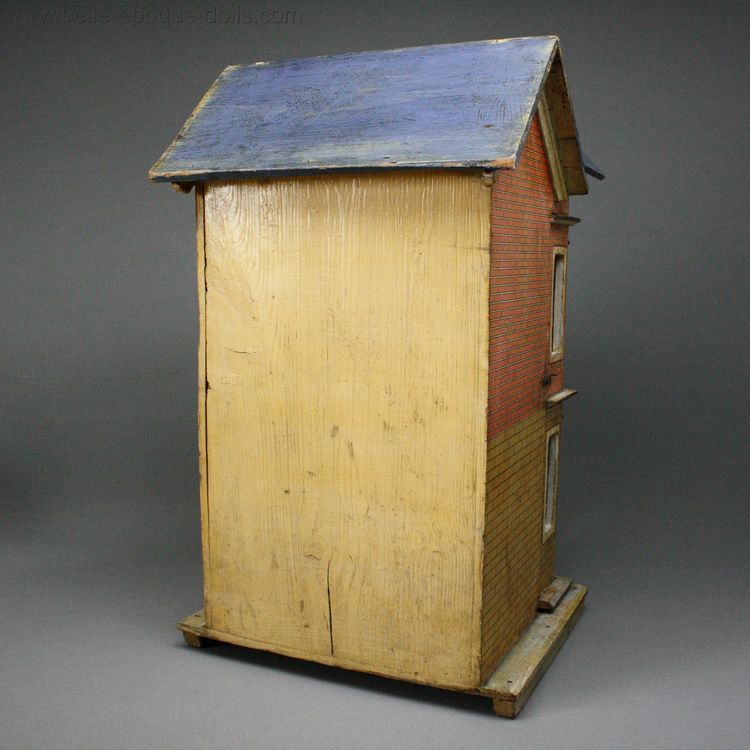 Moritz Gottschalk puppenhaus , Antique Dollhouse miniature gottschalk , Puppenhauser antique wooden dollhouse gottschalk