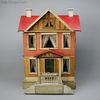 Moritz Gottschalk dollhouse , antique miniature wooden dollhouse , puppenhaser Moritz Gottschalk 
