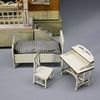 Moritz Gottschalk dollhouse , antique miniature wooden dollhouse , puppenhaser Moritz Gottschalk 