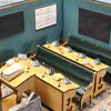 French miniature school room , Badeuille School room , Miniaturschule fr kleine Puppen 
