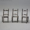 Antique Dollhouse miniature , Antique dolls house metal tiny furniture  , Puppenstuben aus Metall 