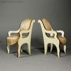 antique dolls house furniture , miniature chairs armchairs dollhouse , antique dolls house furniture 