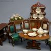 antique dollhouse miniature for sale , Antique dollhouse furnishings Louis Badeuille , antique dolls house furniture for sale 