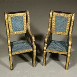 French royal blue upholstery 
