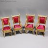 Puppenstuben zubehor , Antique dolls house french furniture badeuille , Antique Dollhouse miniature French furniture 