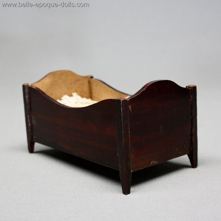 Puppenstuben zubehor , Antique Dollhouse miniature biedermeier bed chair , Puppenstuben zubehor