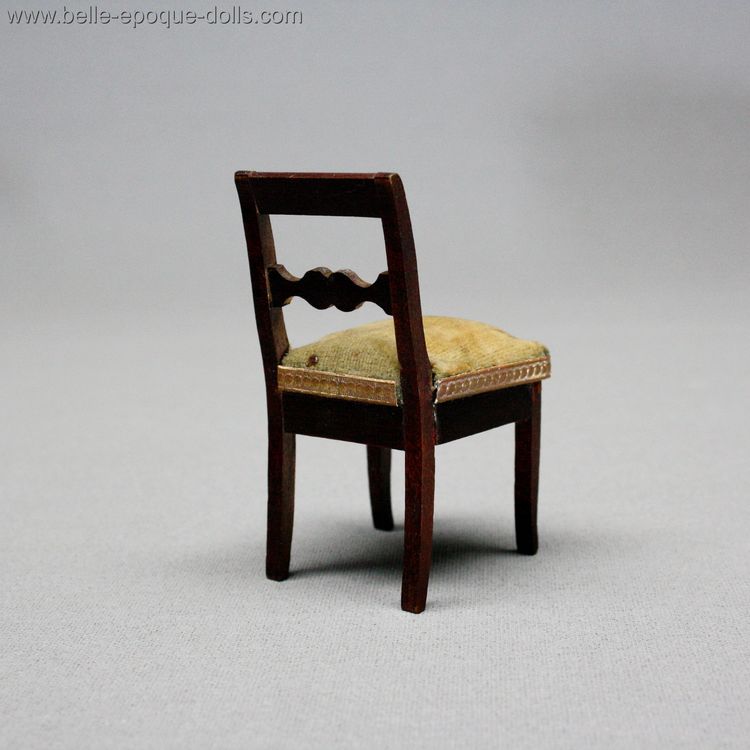 Antique dolls house furniture biedermeier , Puppenstuben zubehor