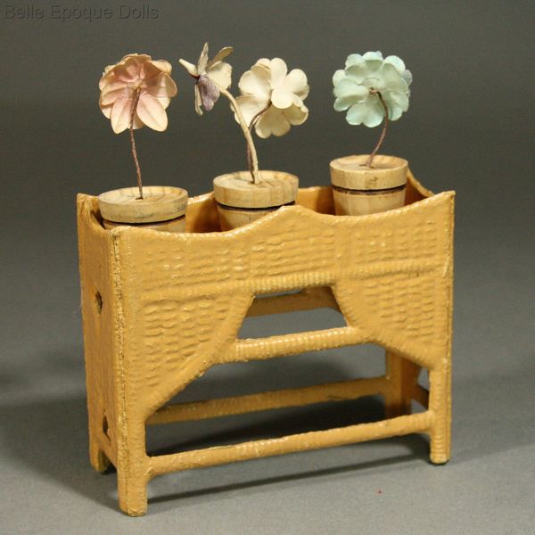 Puppenstuben zubehor gartenlaube , Antique Dollhouse garden furniture , Puppenstuben zubehor verandambel