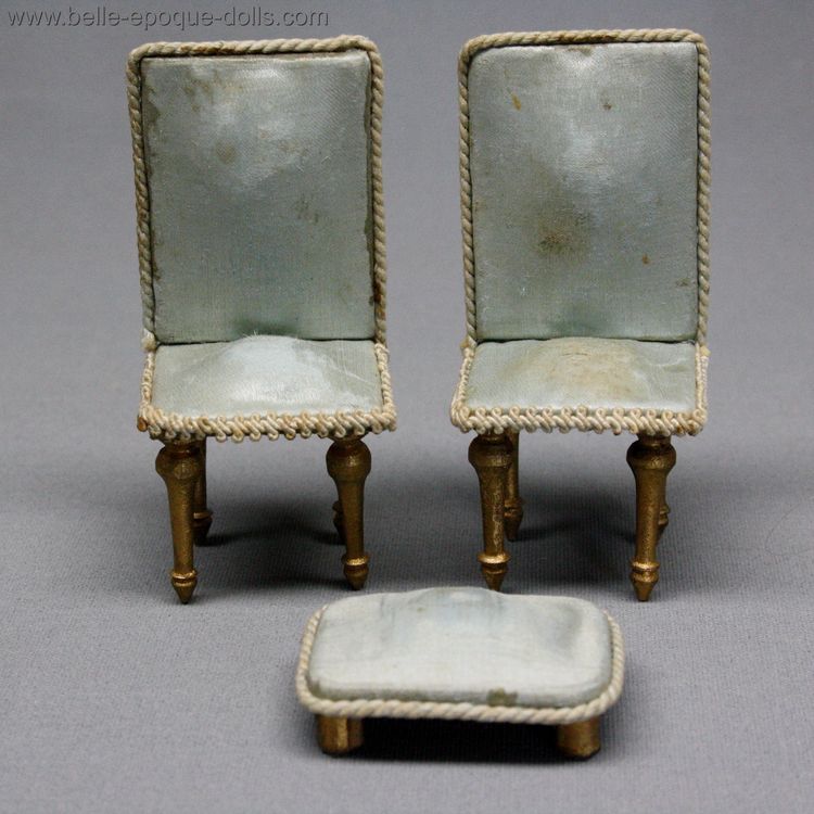 Puppenstuben zubehor , Antique Dollhouse miniature French , Puppenstuben zubehor