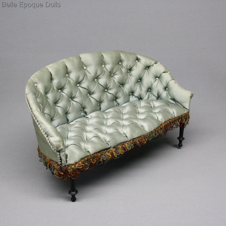 Antique French salon furniture , French antique sofa mignonette